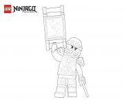 Coloriage Llyod affiche pencarte ninjago 